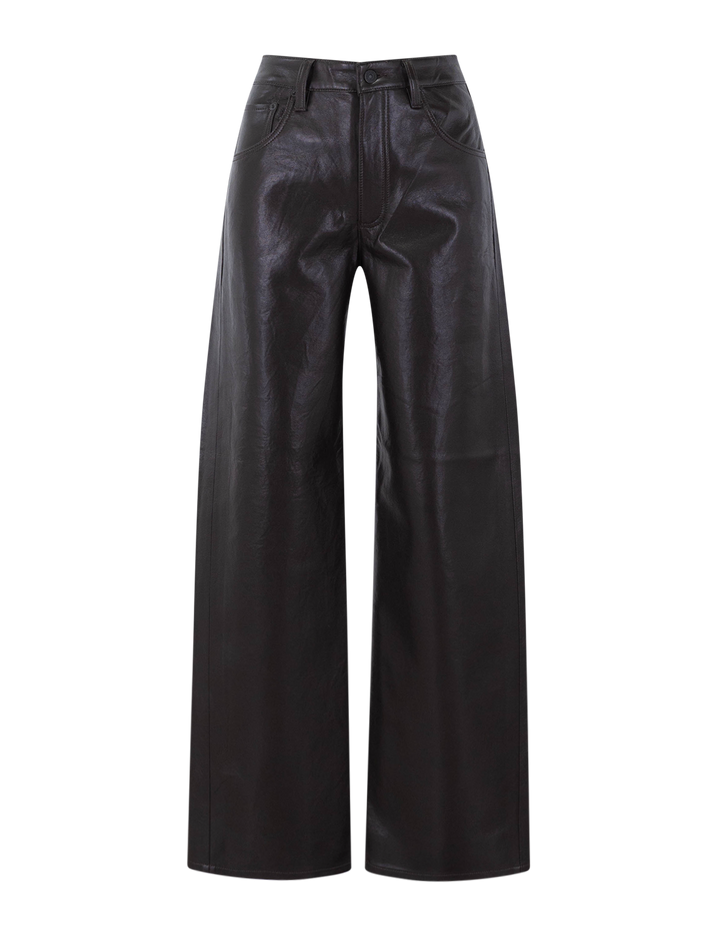 ayla in chocolate leather