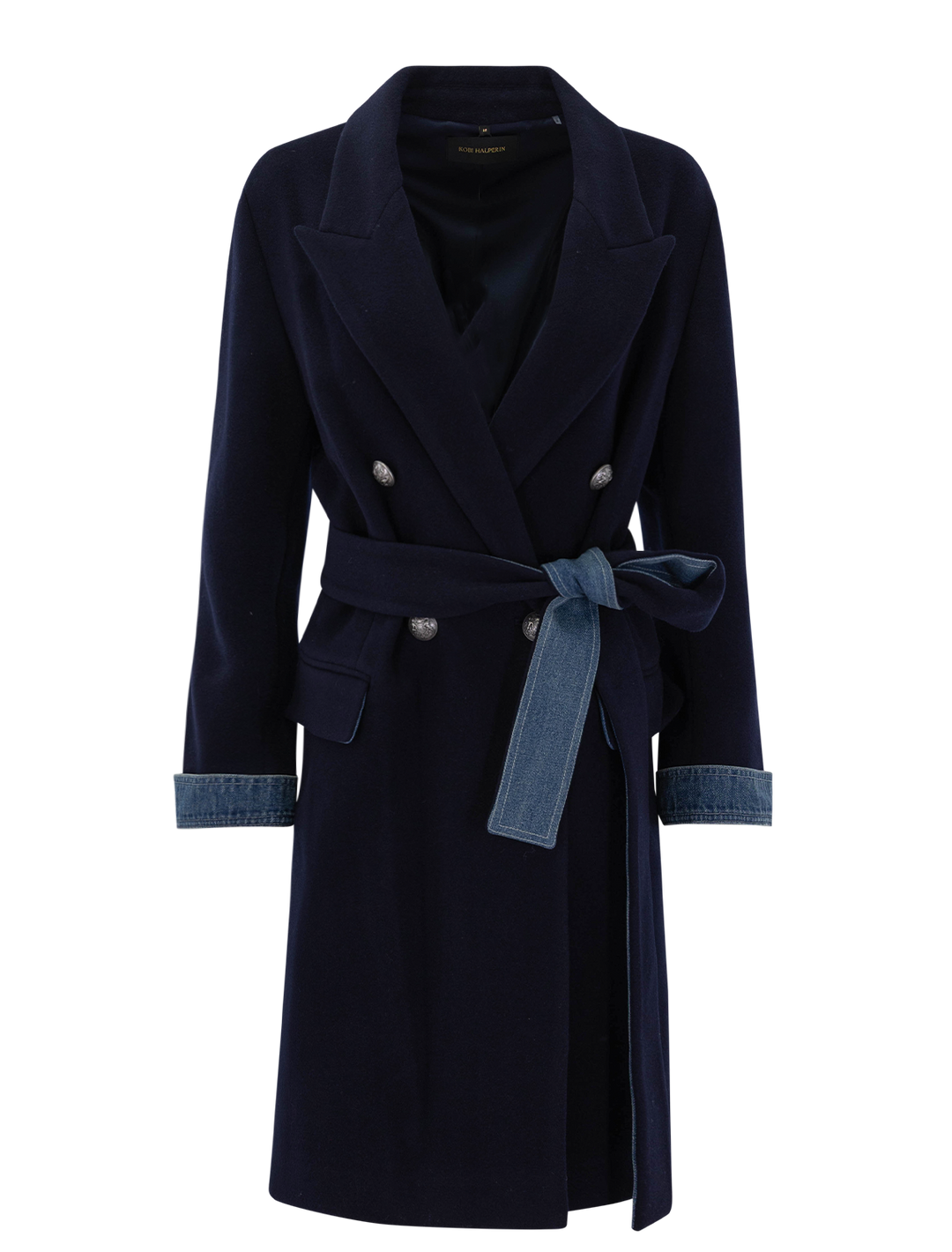 otto coat in navy