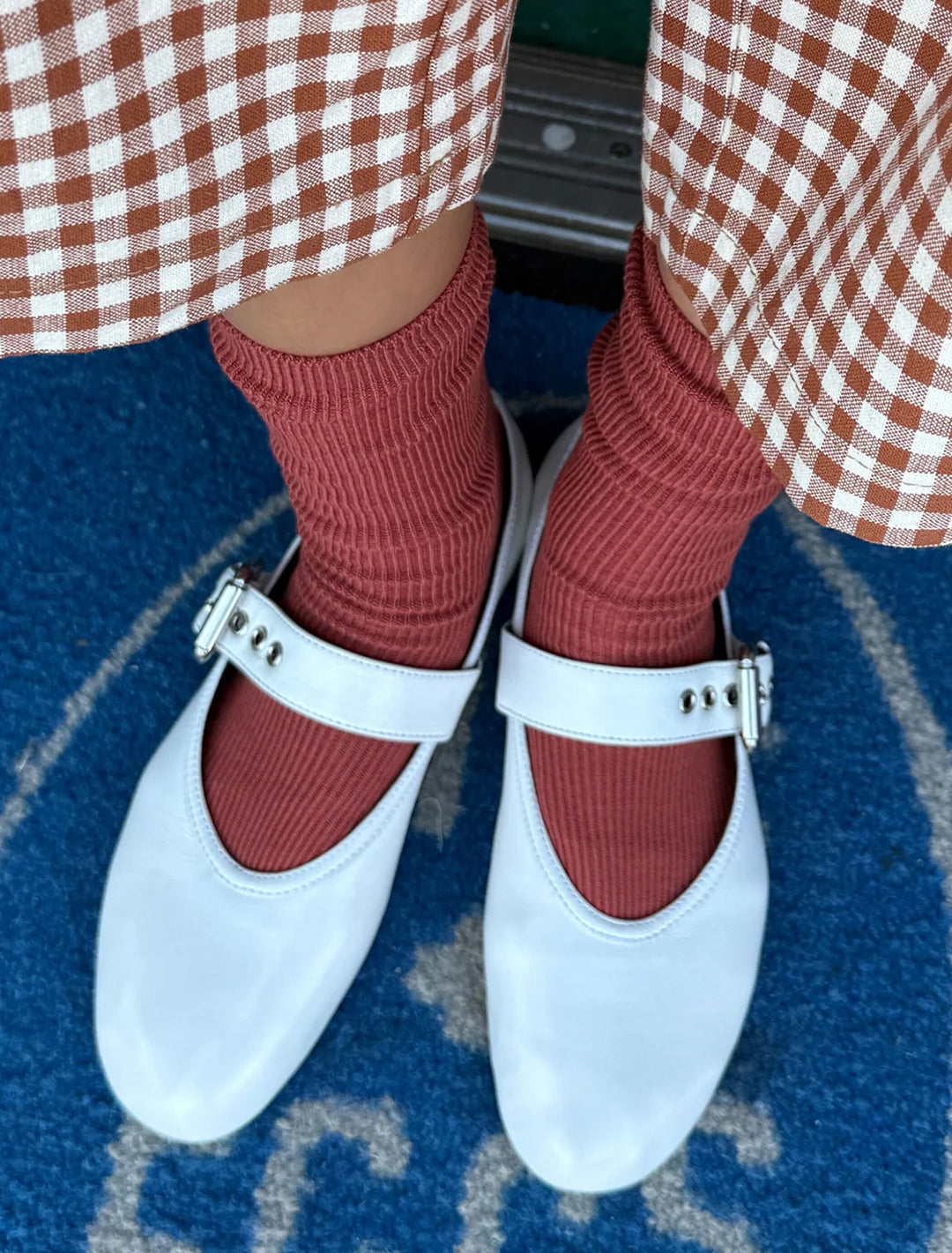 trouser socks in whiskey