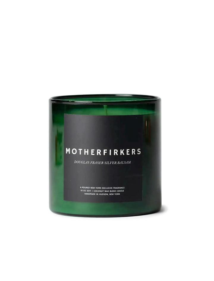 motherfirkers candle