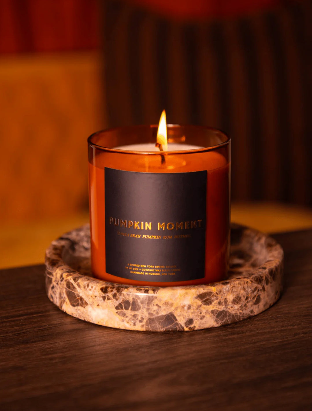 pumpkin moment candle