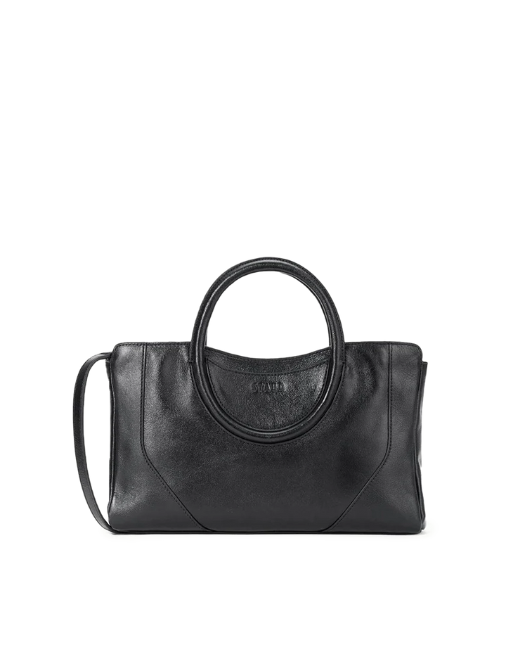 maude mini satchel bag in black