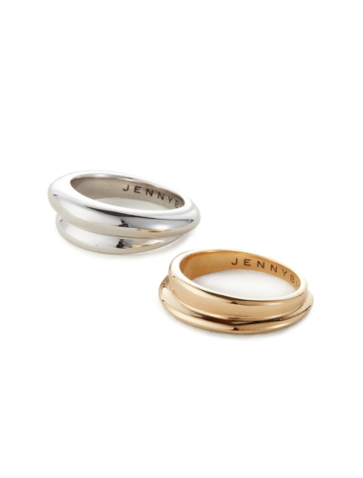 lennon ring two tone set