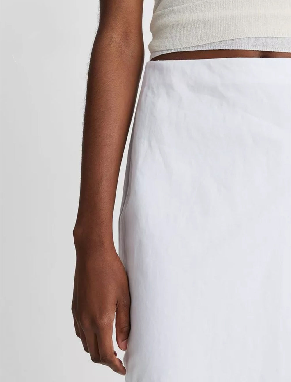 easy slip skirt in optic white (2)