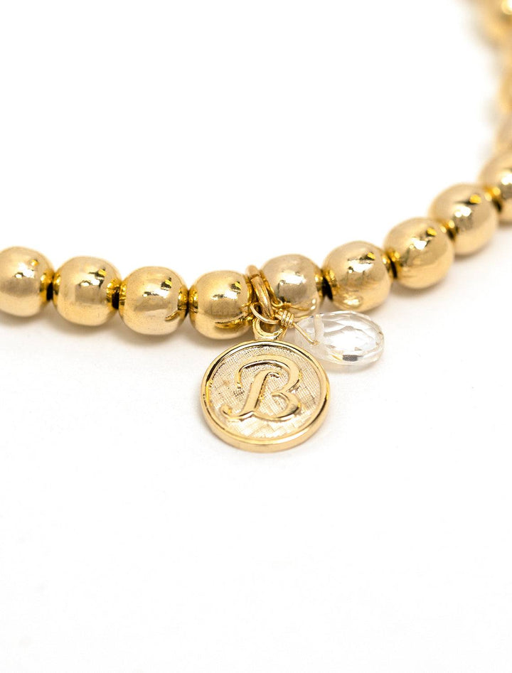 AV Max's beaded monogram bracelet | B