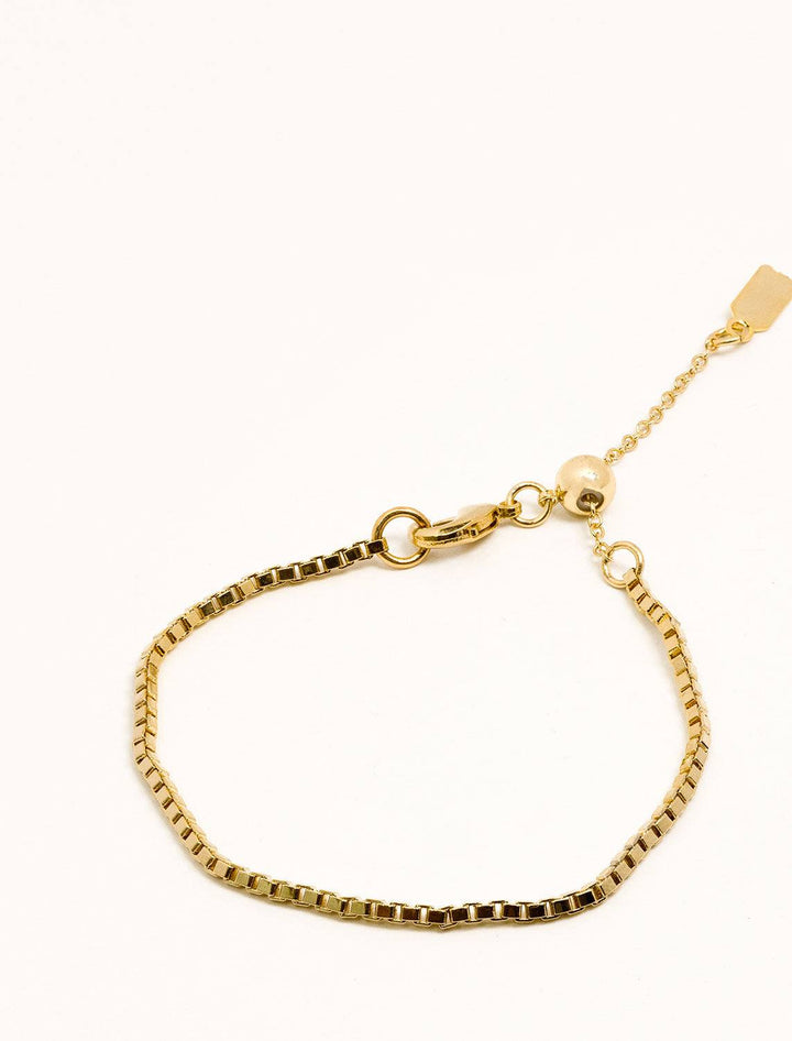 AV Max box chain slider bracelet - Twigs