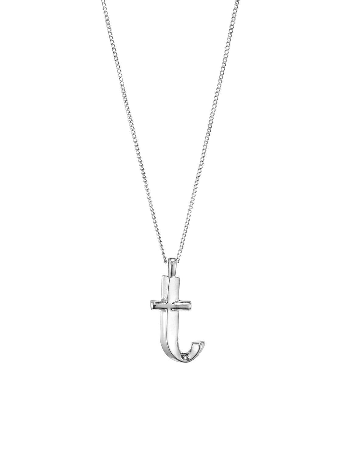 The Barcode Monogram ID Chain Necklace