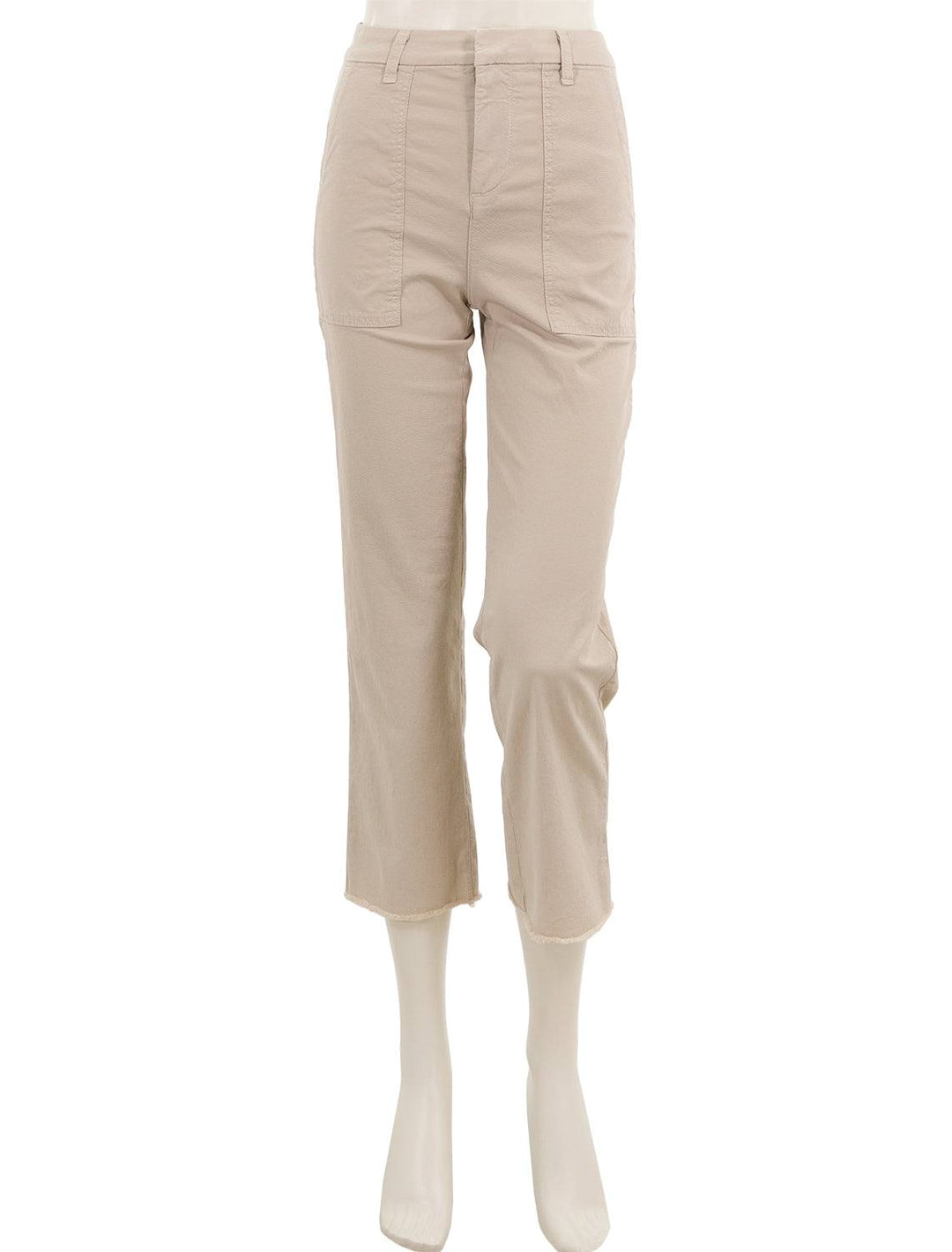 Front view of Frank & Eileen's blackstone utility pant in khaki.