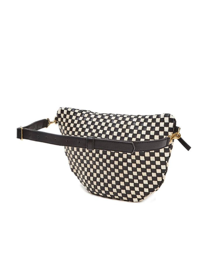 grand fanny in black and cream woven checker (2)