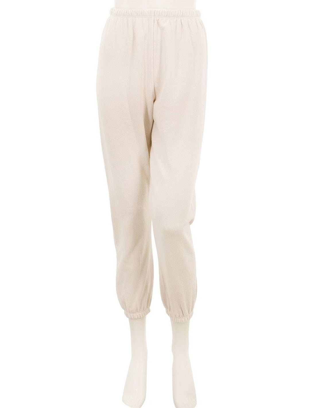 front view of johnny sweatpants in sugar