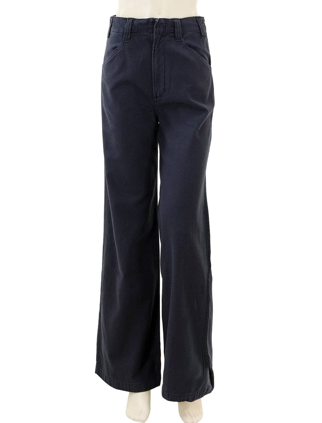 Front view of Citizen of Humanity's paloma utility trouser in washed marine.