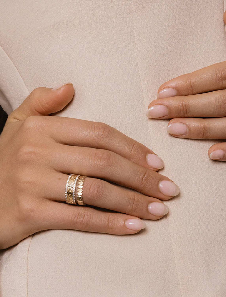 Sydney Evan PURE MARQUISE ETERNITY RING - Twigs
