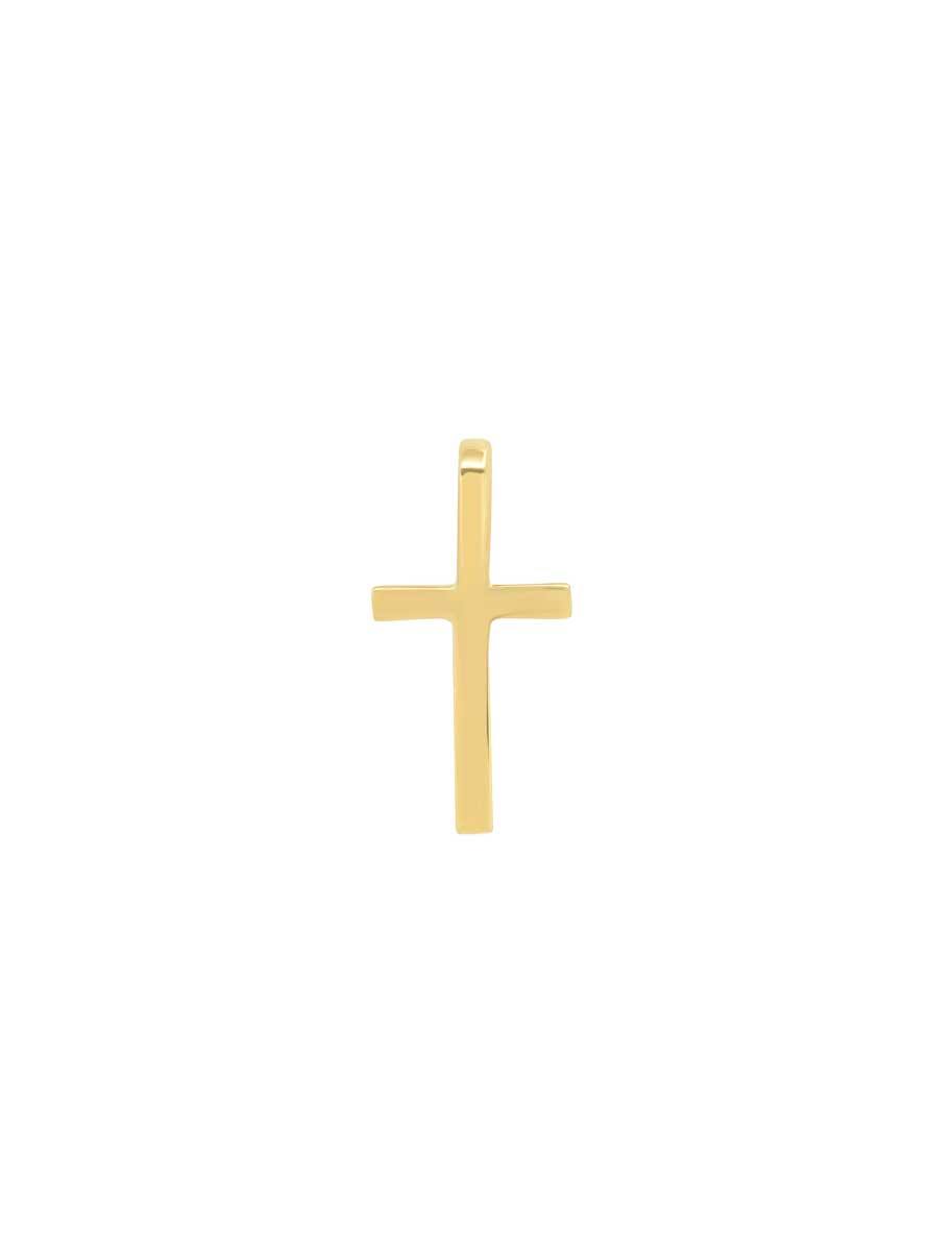 14k initial charm - T