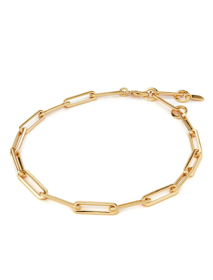 stevie necklace in gold