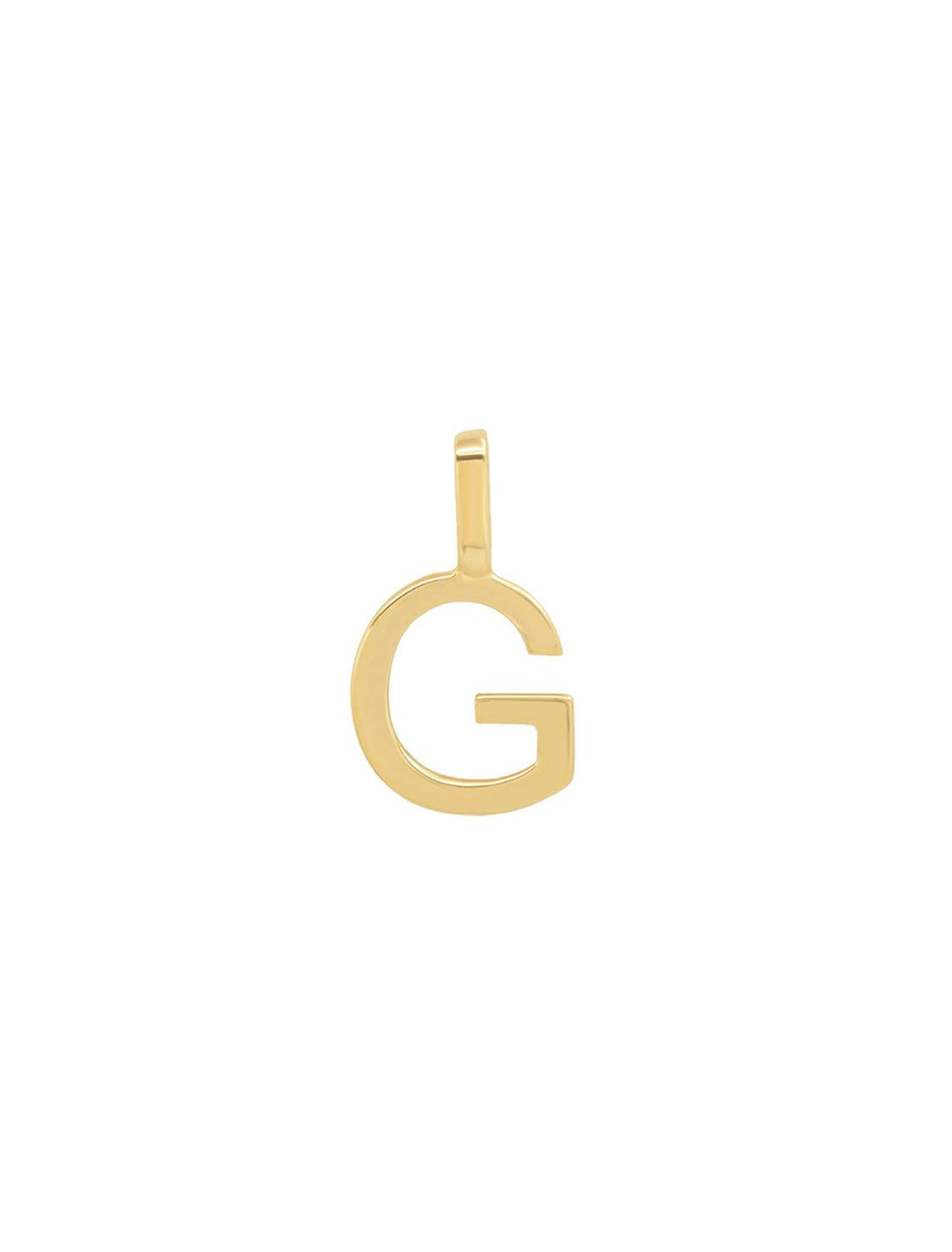 tai fine | 14k initial charm - G