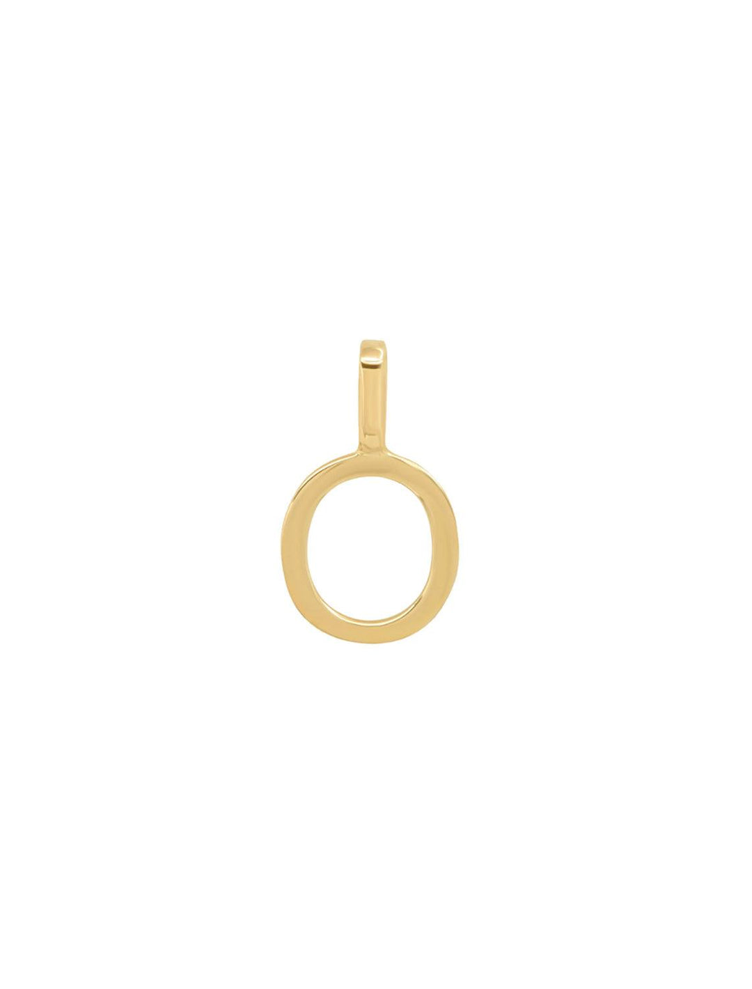 tai fine | 14k initial charm - O