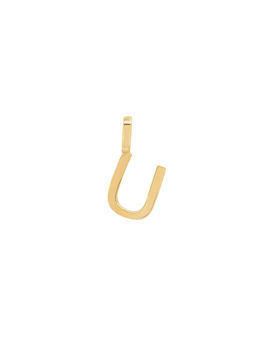 tai fine | 14k initial charm - U