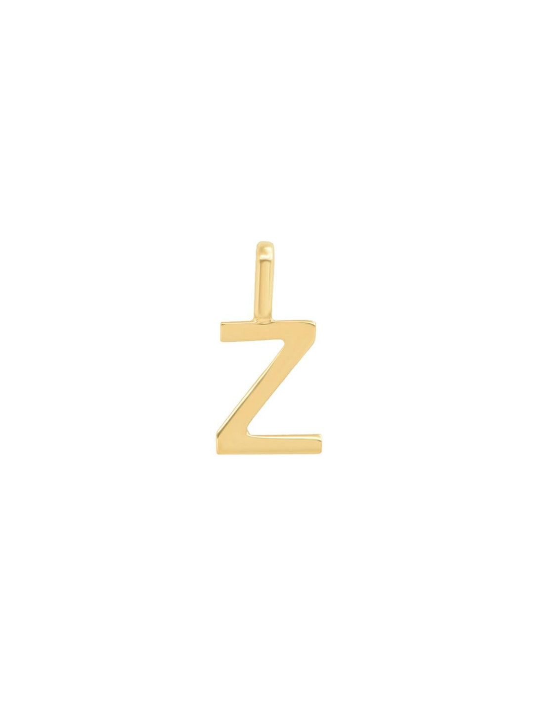 14k initial charm - Z