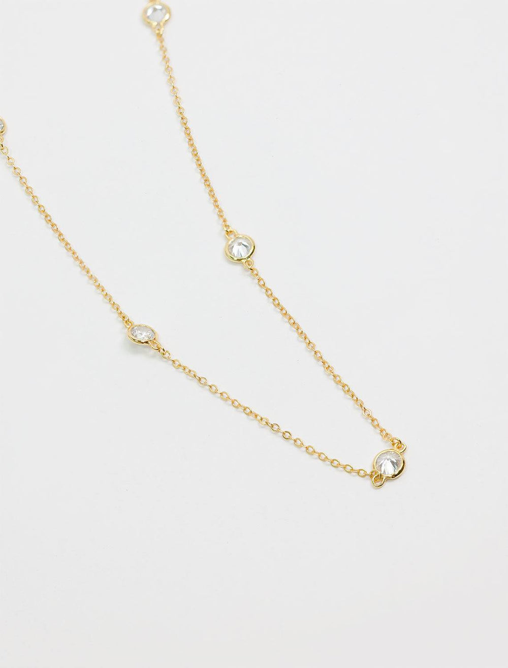 Shashi emily necklace in yellow gold - Twigs