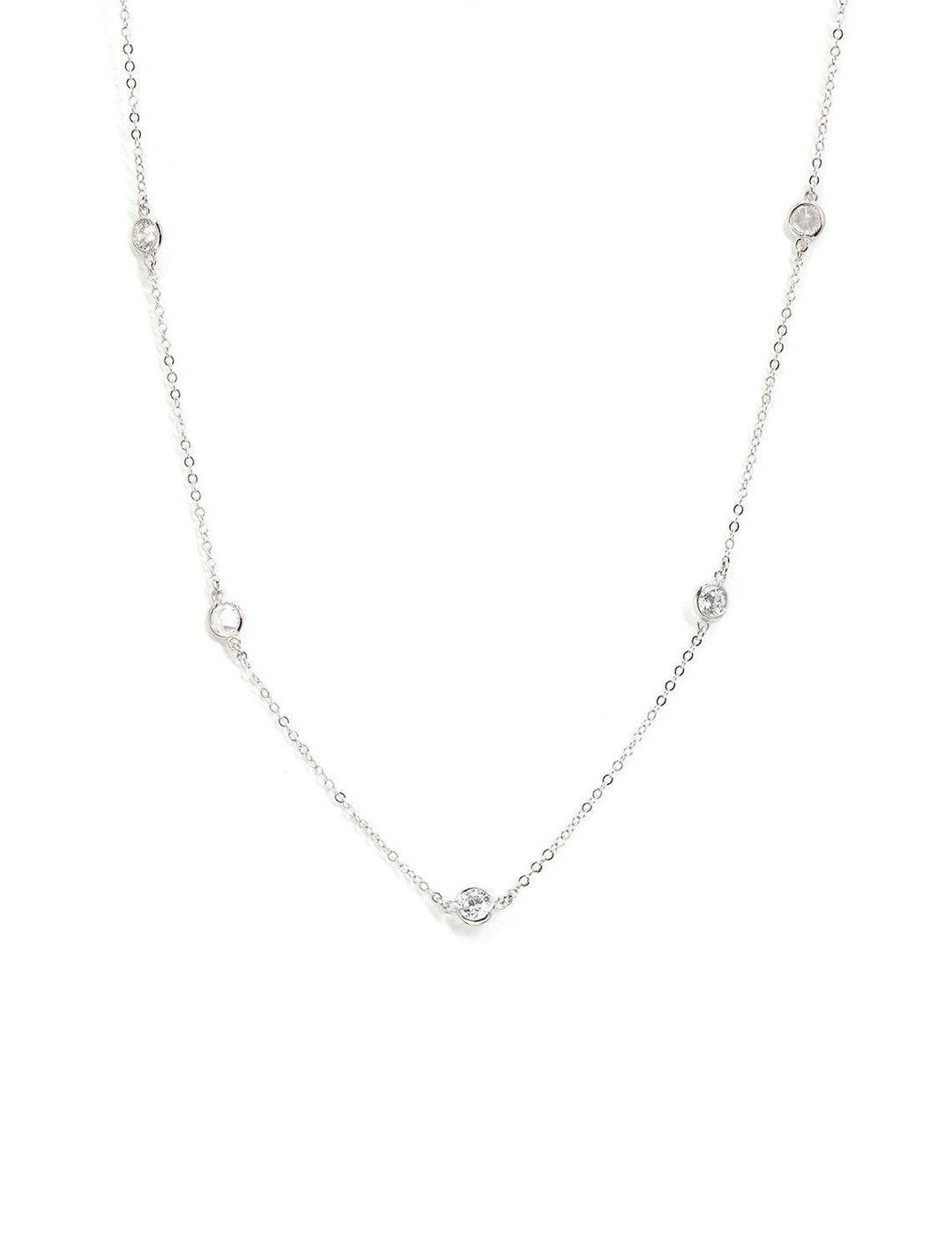 emily necklace in silver