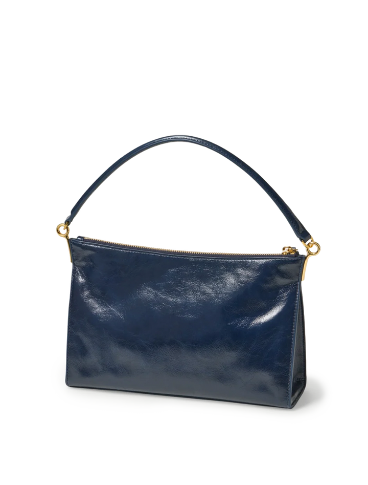 small crinkle vida bag in navy