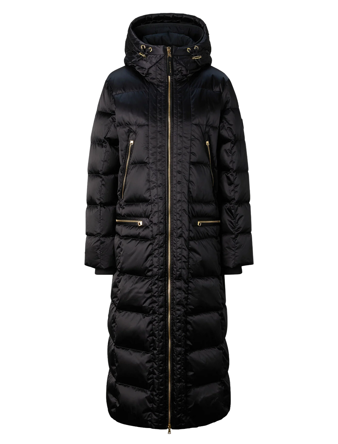 suna down coat in black
