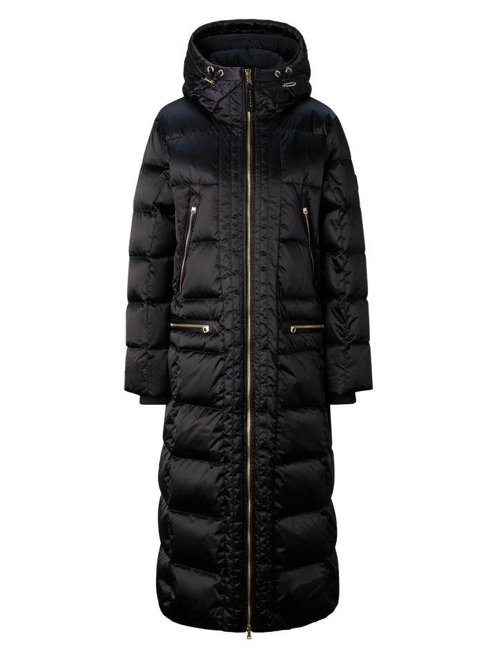 suna down coat in black