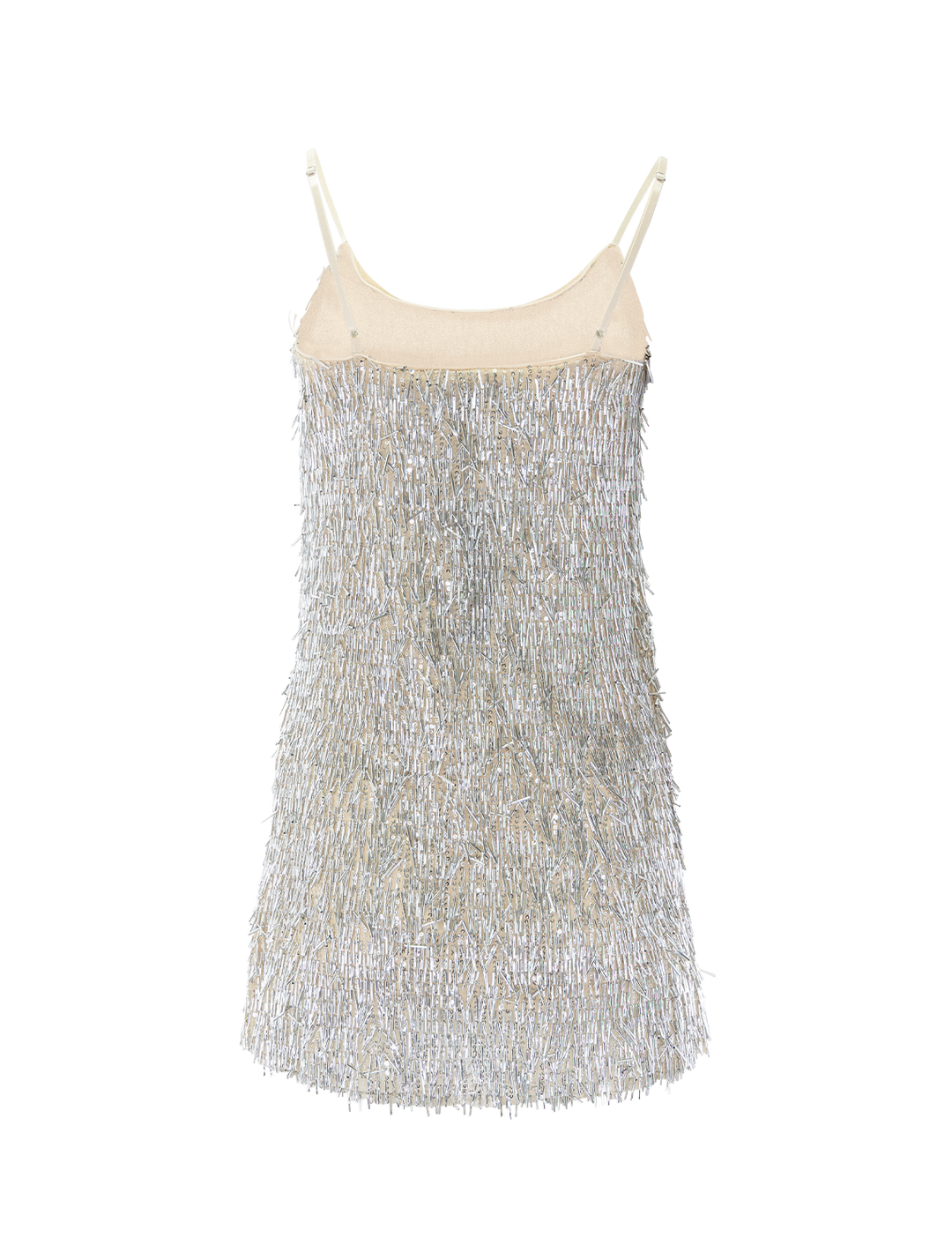 lissie dress in antique silver