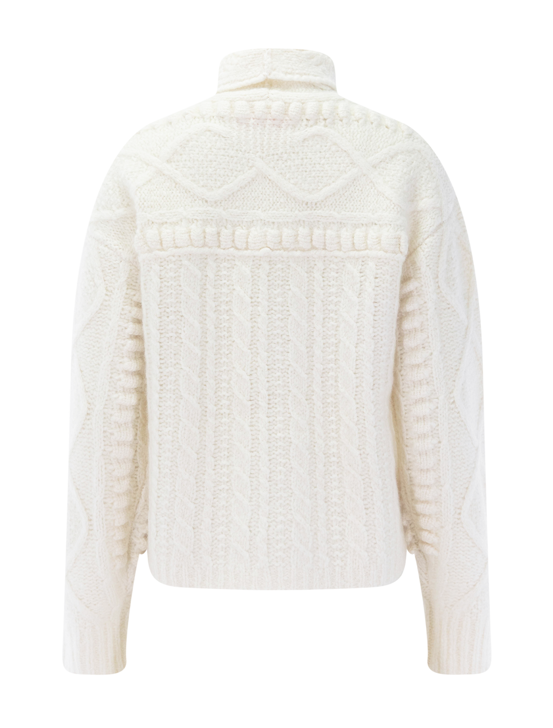 super cloud turtleneck in cream