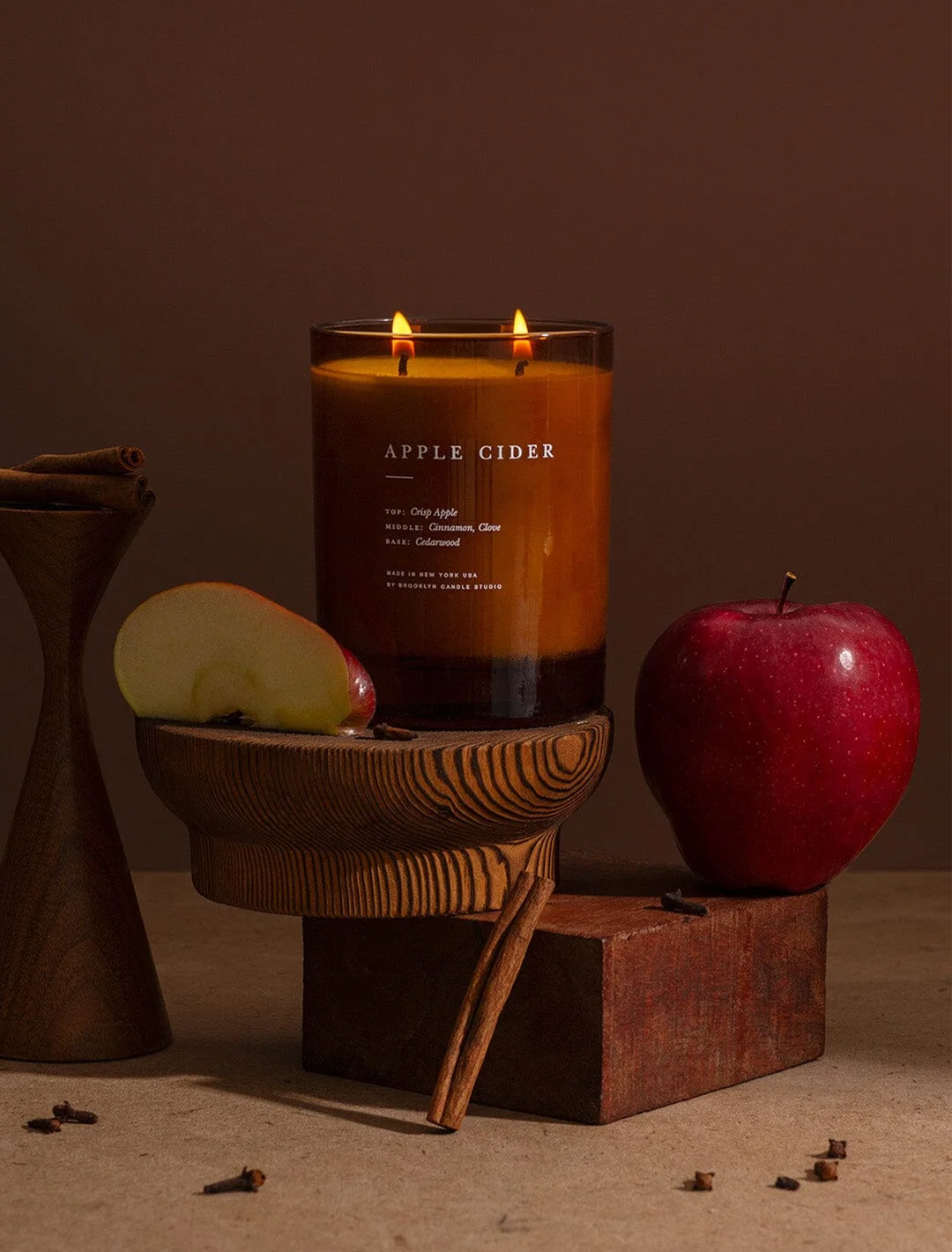 apple cider 2 wick candle