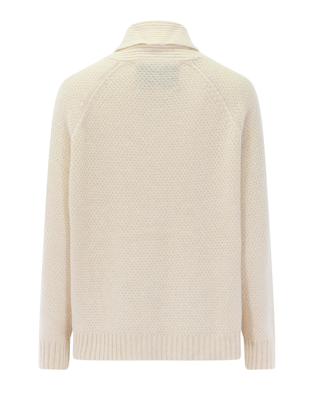 the cashmere cable lodge cardigan in cream