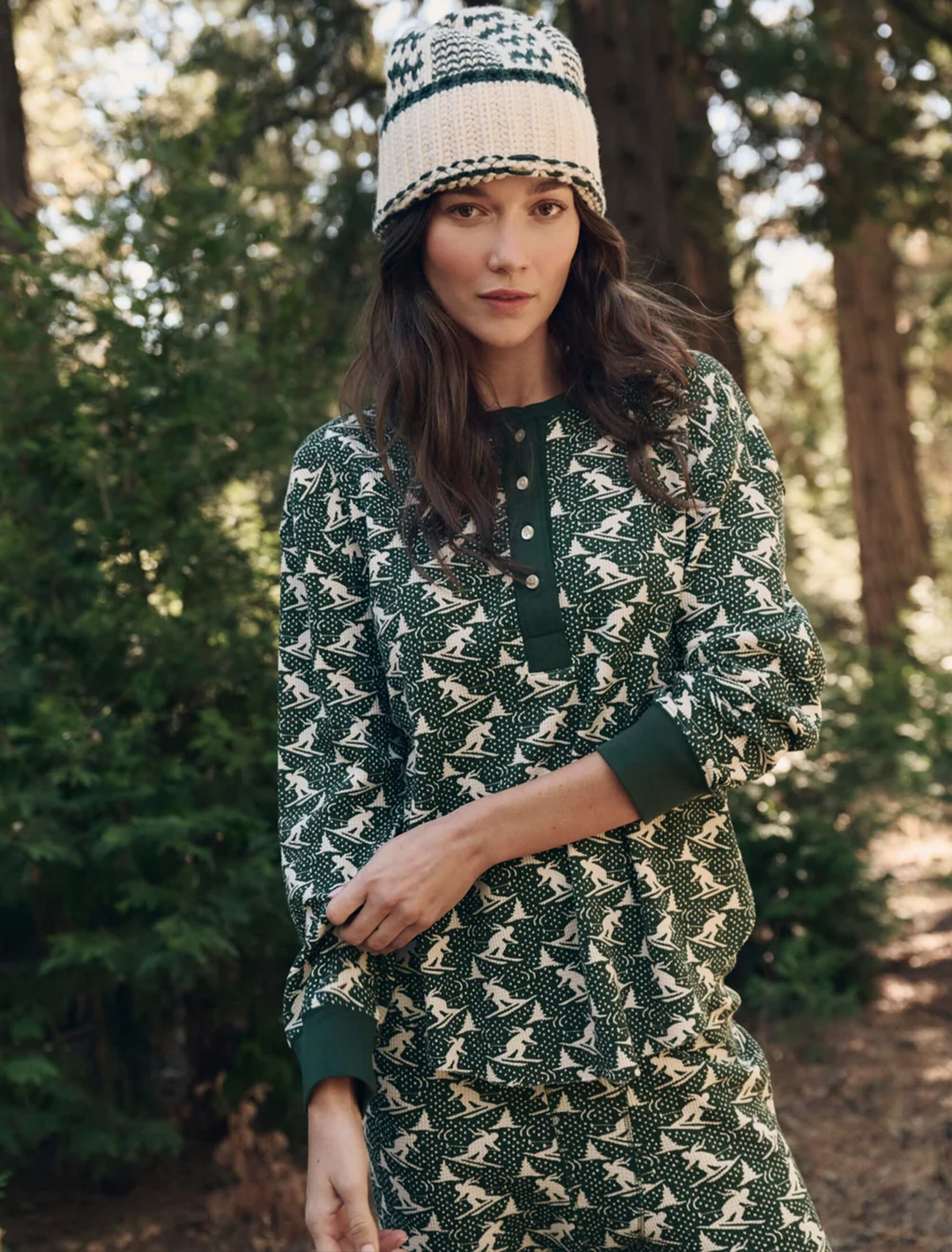 the slope thermal henley in spruce