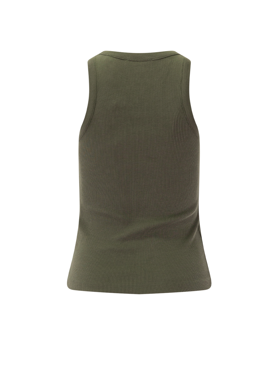 scoop neck tank in pinegrove