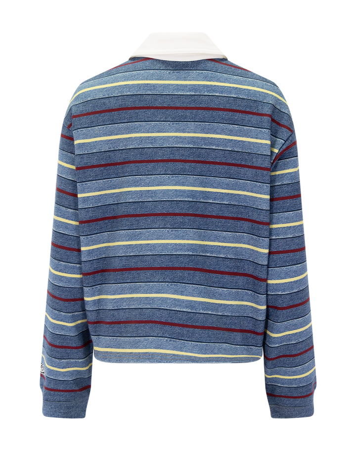 miramar cropped rugby polo