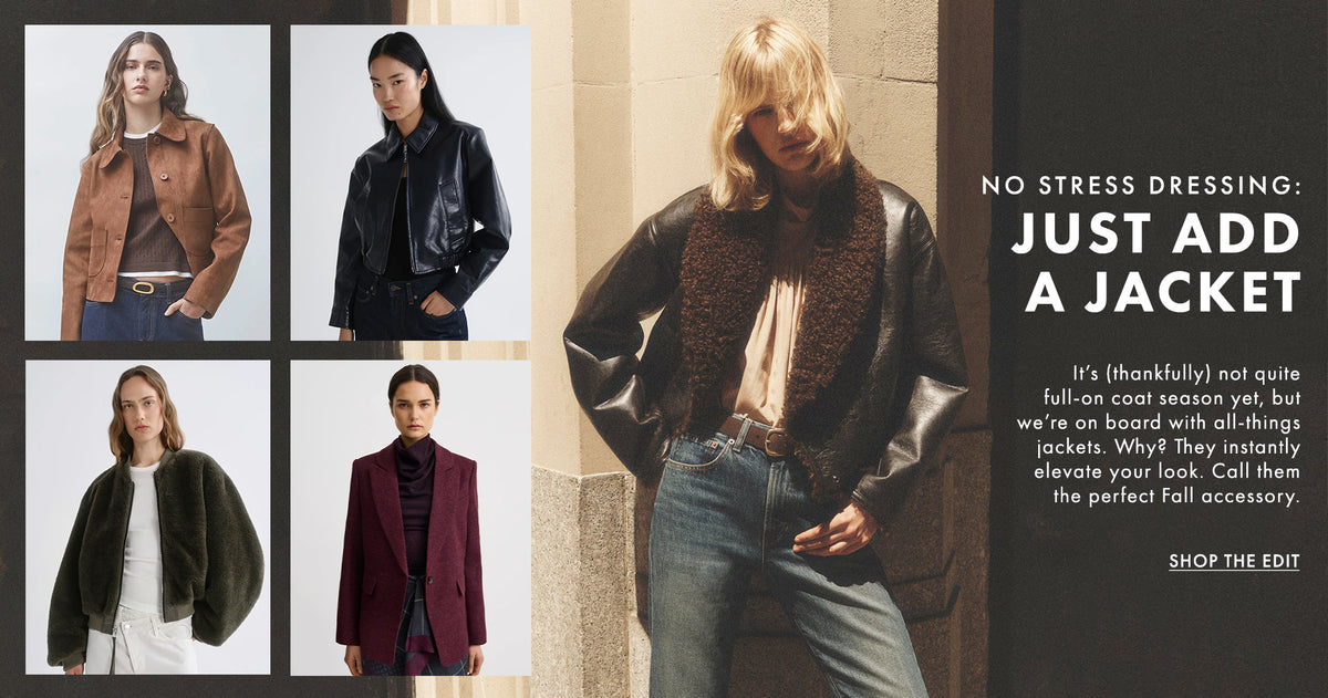 No-stress dressing: just add a jacket!