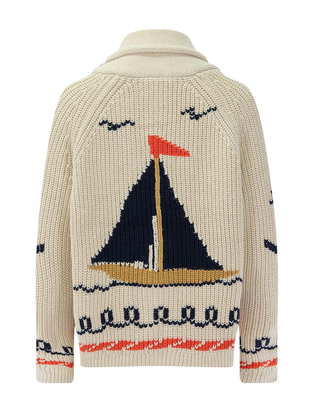 the sailboat lodge cardigan