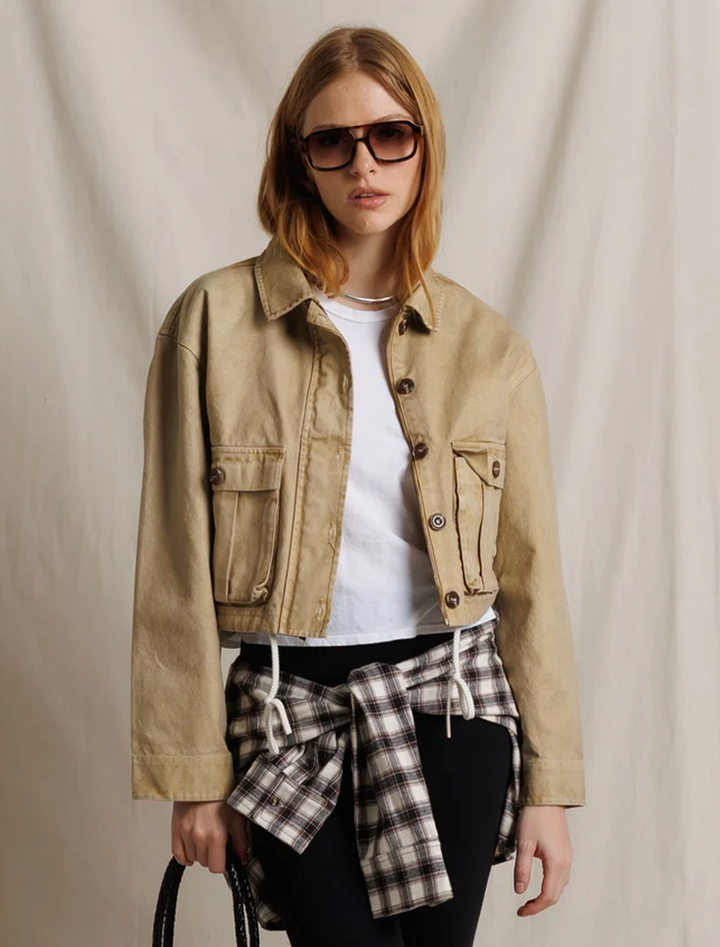 paloma jacket in warm ombre