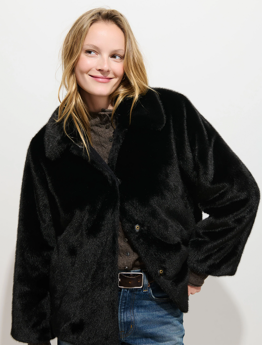 duane st. jacket in black