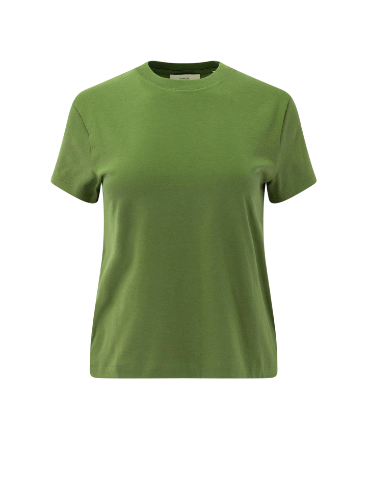 *short sleeve crew neck tee in herb