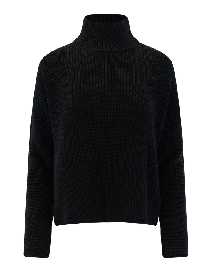 montecito turtleneck in black