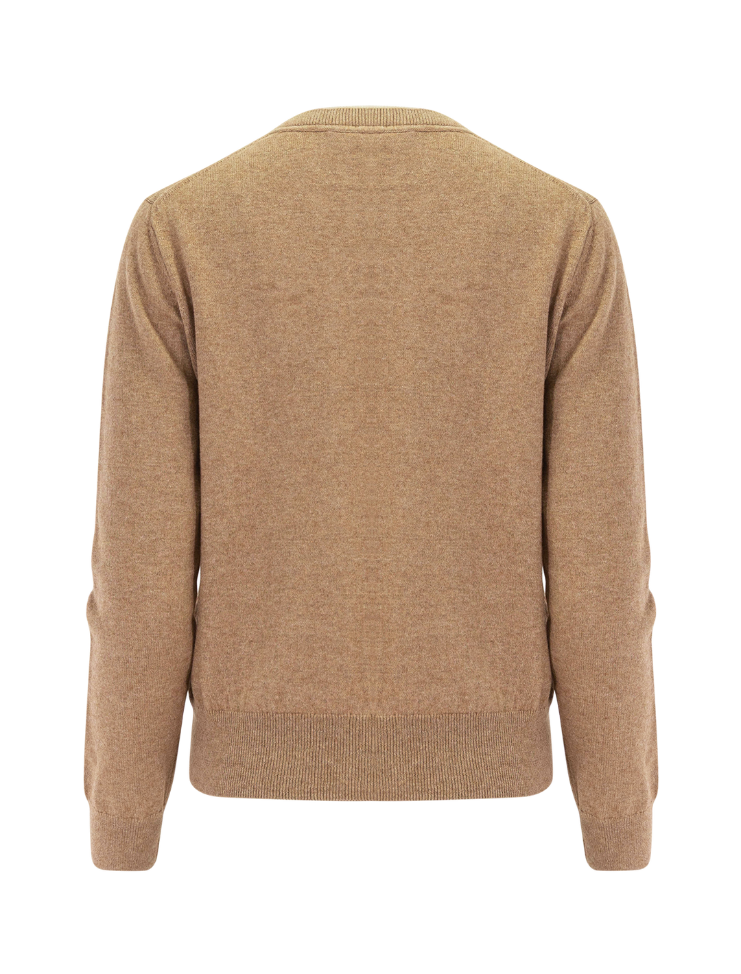 lanta pullover in camel and light grey