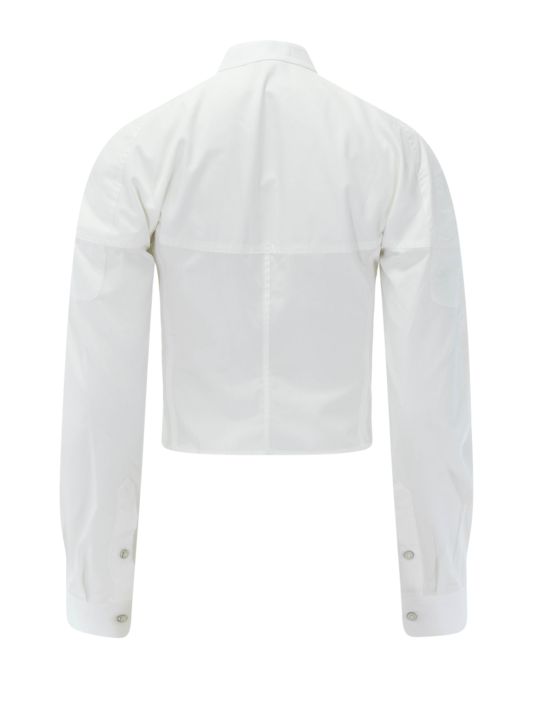 saddle shirt in white