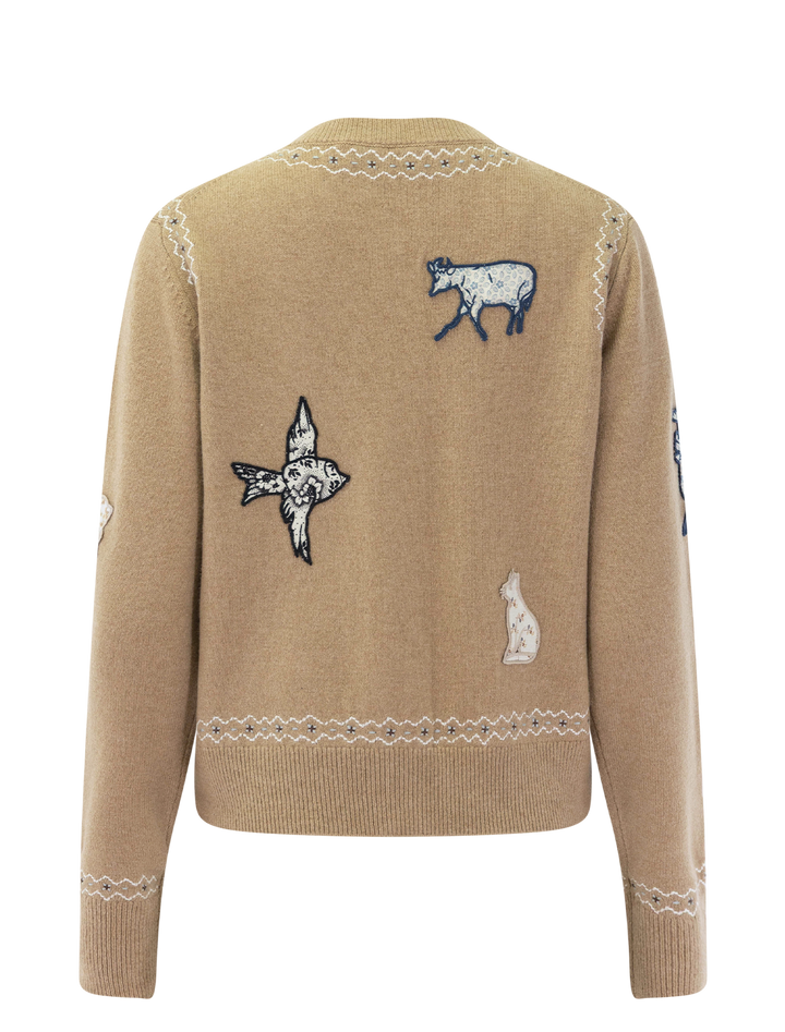 winslow craft cardigan in camel
