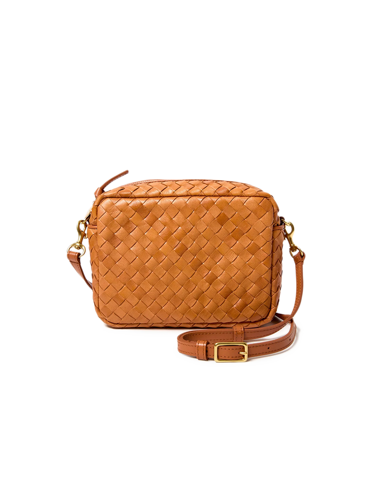 midi sac in natural diagonal woven