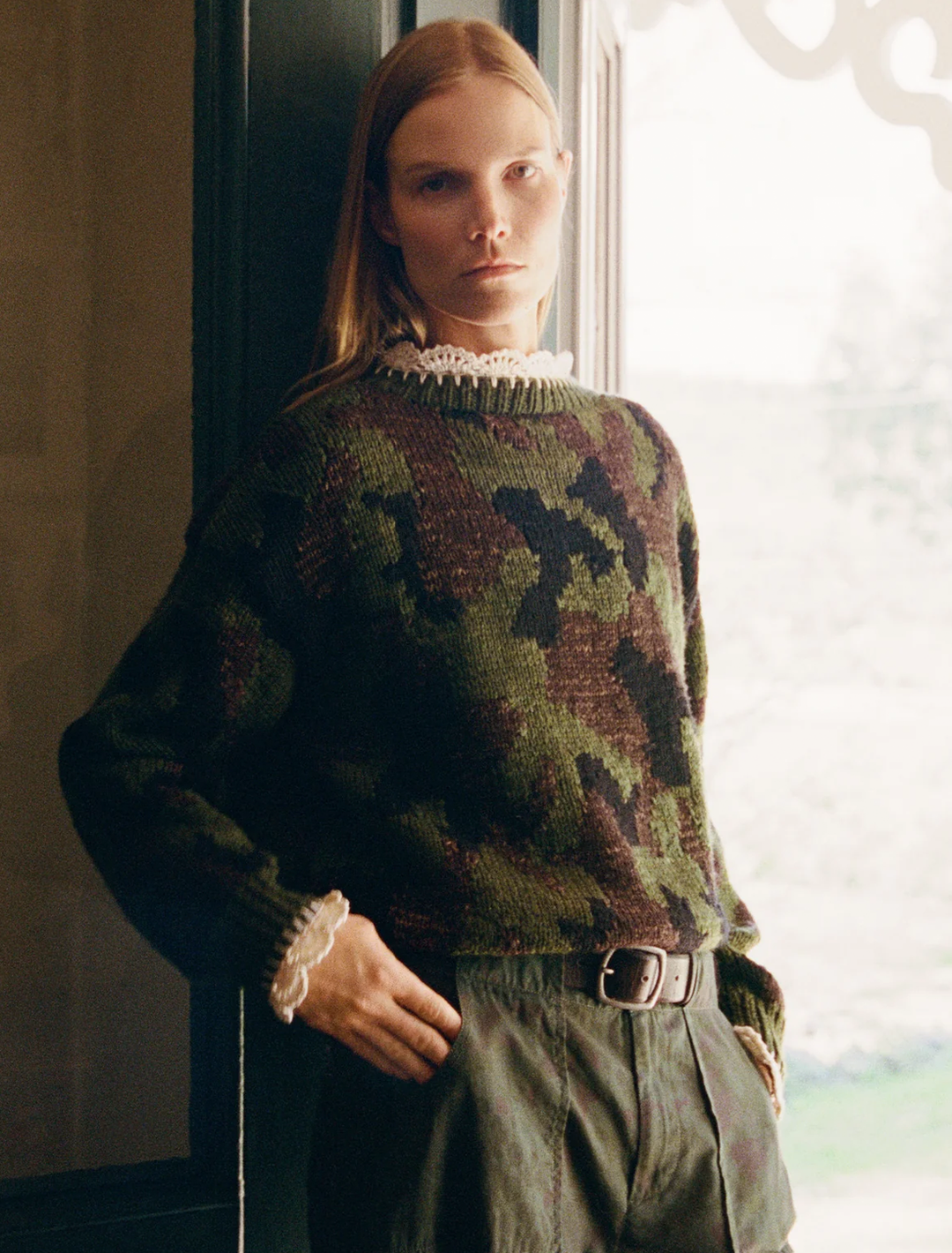 channing crew neck sweater