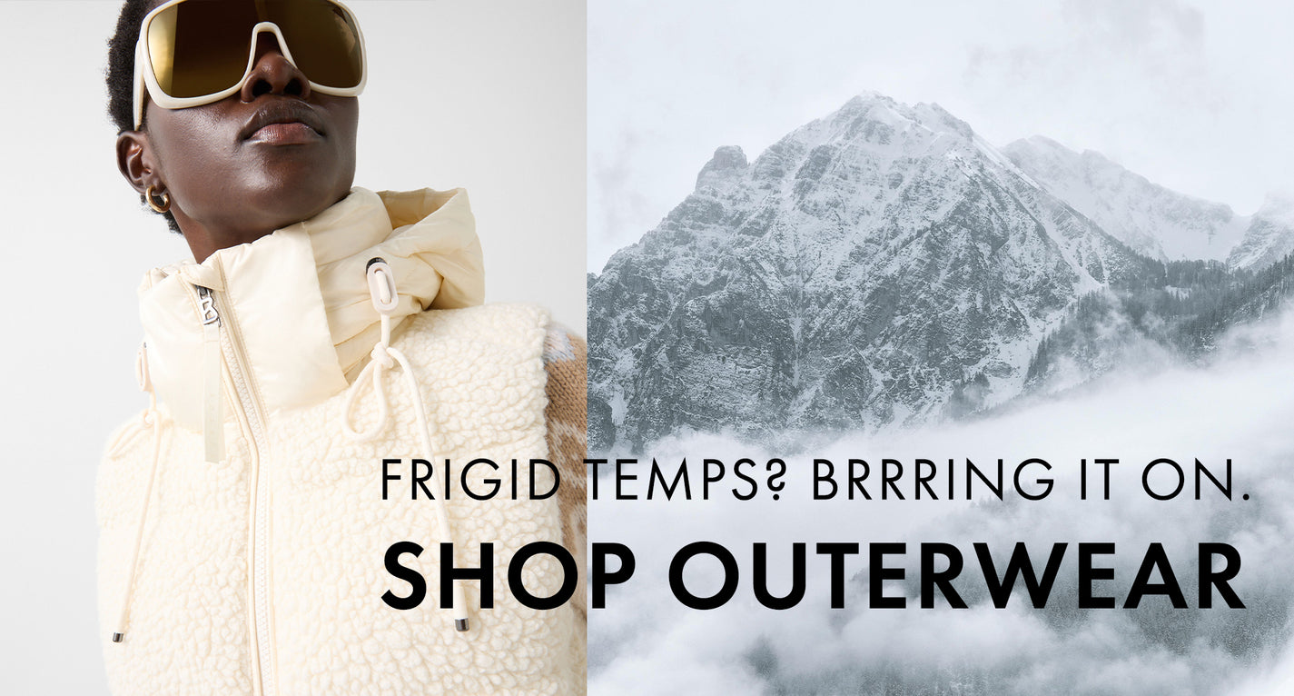 frigid temps? bring it on, shop outerwear