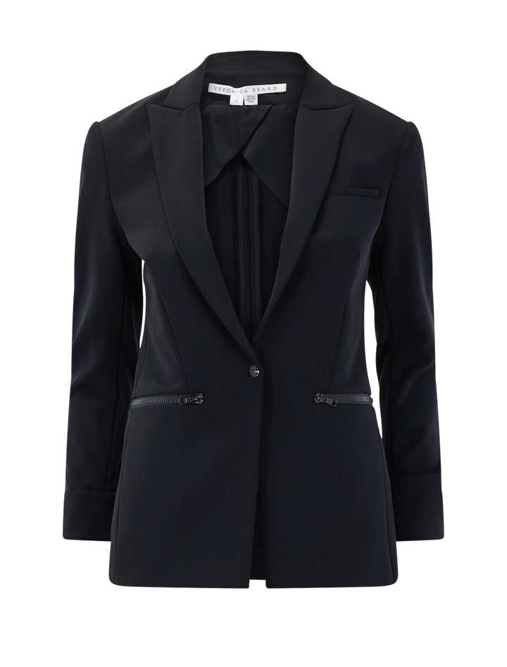 scuba jacket in black