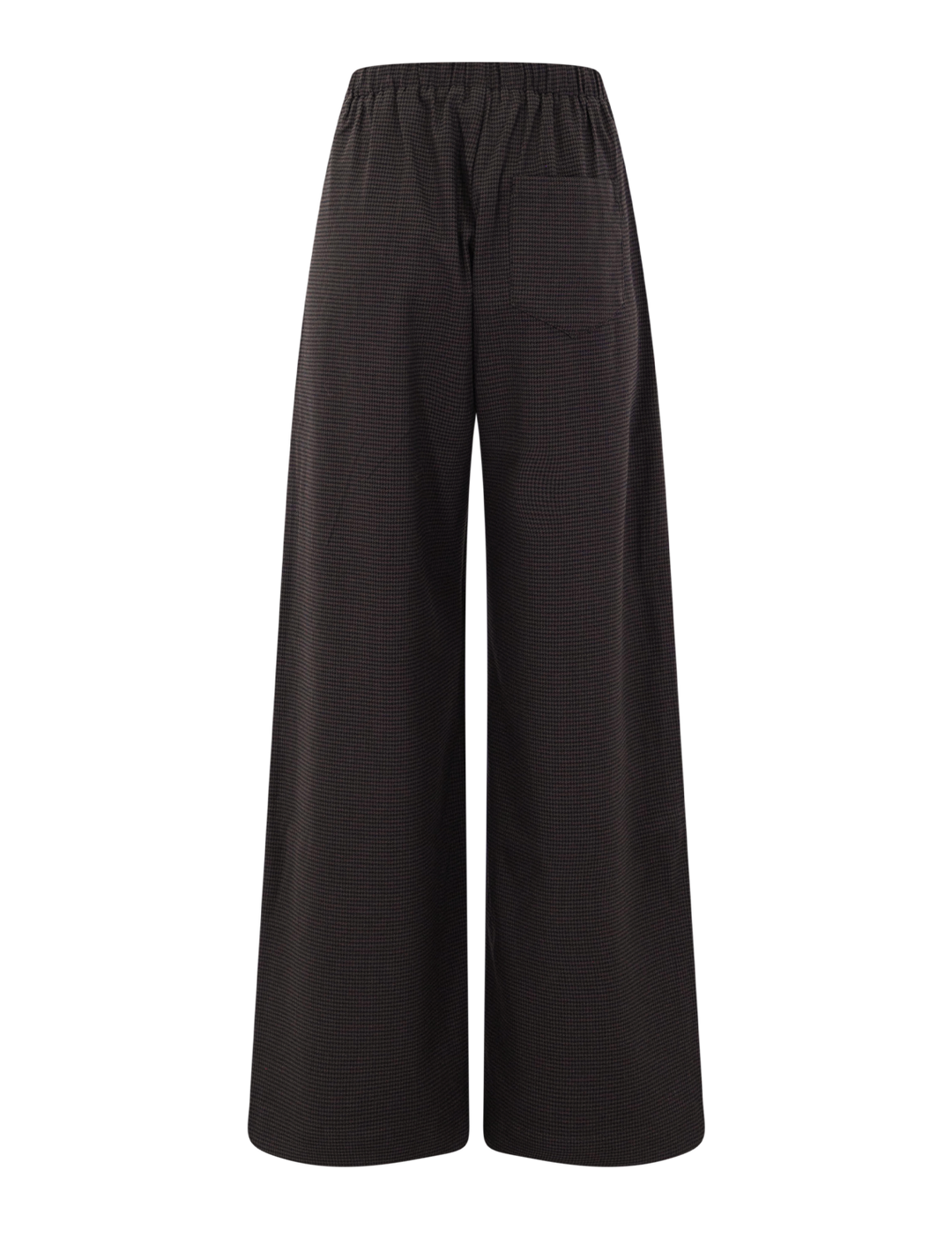 jet pants in chocolate houndstooth