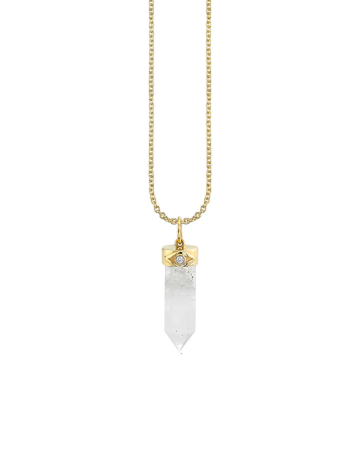long carved moonstone necklace