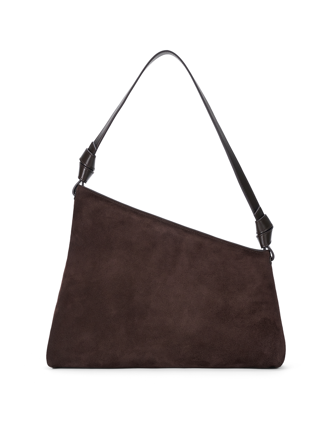 dani shoulder bag in espresso suede